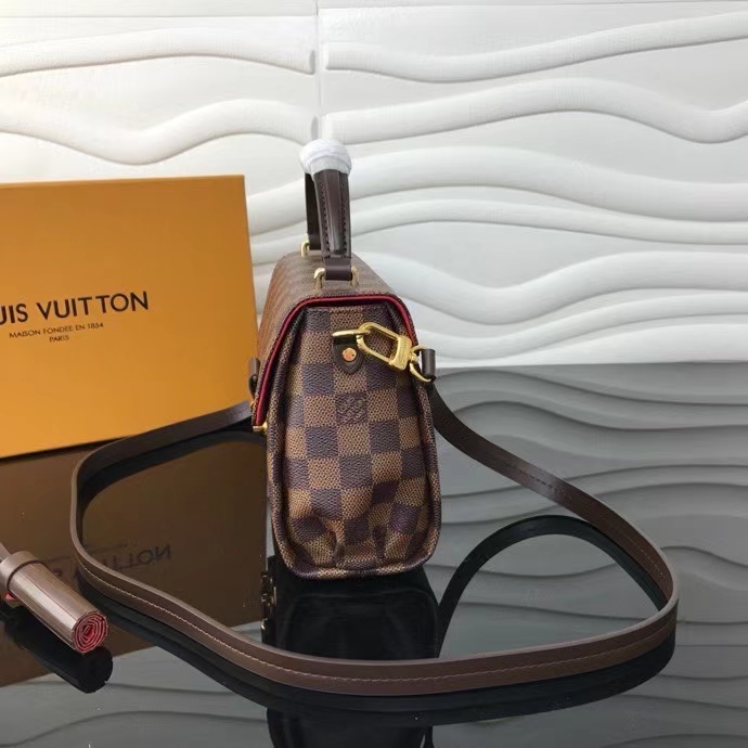 Louis Vuitton CROISETTE Handbag Damier Azur N53000